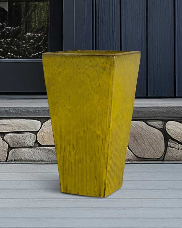 Crisco Tall Square Planter, 31.5"